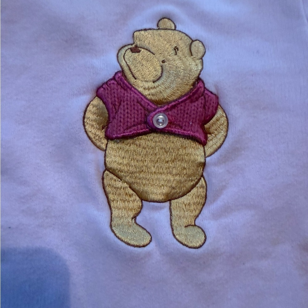 Baby Girls romper by The Disney Store in pastel pink EUC Size 3 months - Picture 2 of 10
